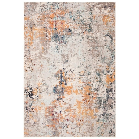 Safavieh 12 x 15 in. Madison 400 Power Loomed Rectangle Area Rug Grey & Beige MAD453A-1215